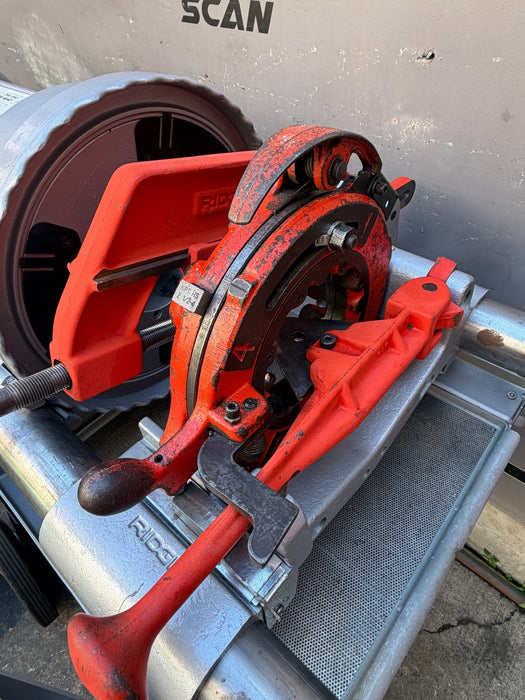 Ridgid 1224 Pipe Threading Machine - Seller Refurbished w/ 2 Dies