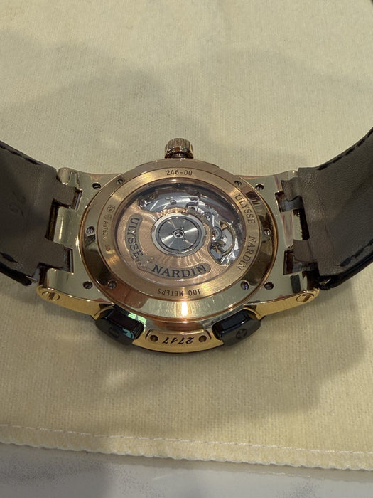 Ulysse Nardin Executive Men's Black Watch - 246-00-3/42