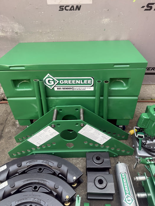 Greenlee 884 885 Rigid PVC Conduit Bender 960 Hydraulic Pump Bending Table