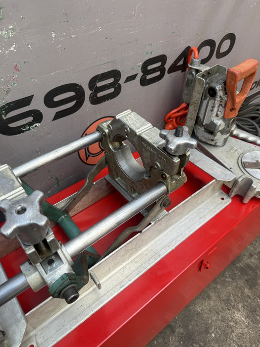 McElroy PIT BULL 14 Fusion Machine.  Iron, Shaver Frame.  Nice Shape.