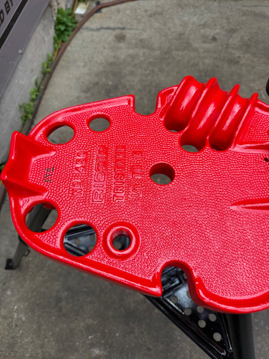 Ridgid 450 Portable Chain Pipe Vise Bench Stand - Used, Heavy Duty Work