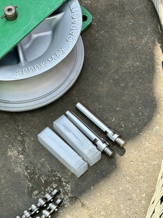 Greenlee 6805 8000 LBS 6800 Ultra Tugger Cable Puller Tugger Set  Excellent✅