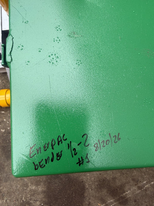 GB Enerpac STB101H Hydraulic 10 TON  Rigid Bender.  1/2 to 2 Inch.  #1