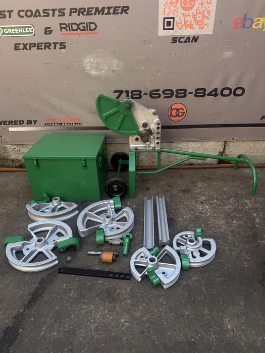 Greenlee 1818 Mechanical Conduit Bender for EMT IMC Rigid Aluminum 1/2"-2" Set3