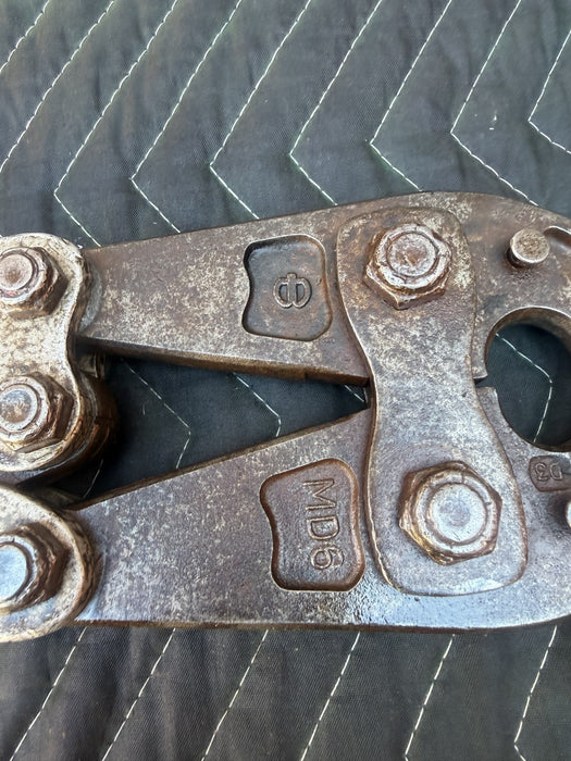 Burndy MD6-8 Hytool Hand Operated Compression Crimping Tool Crimper #7
