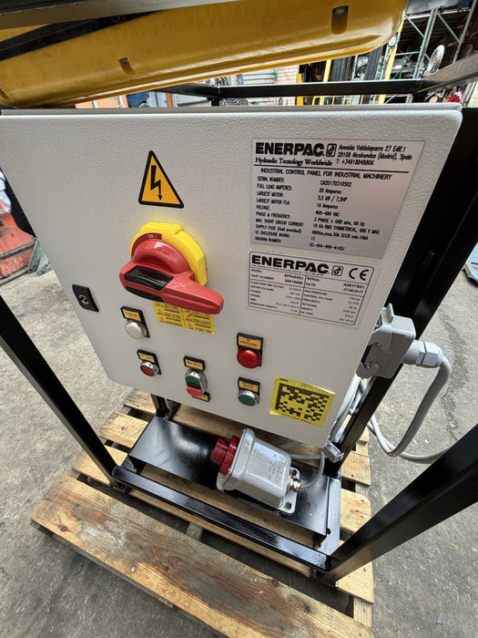Enerpac SFP-404SJ Electric Hydraulic Pump 10,000 PSI 4 Outlets 10 Gal 460V