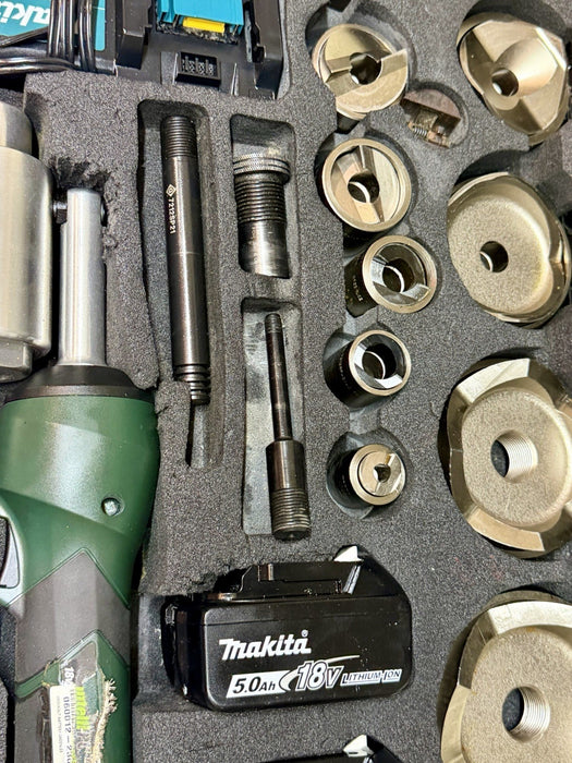 Greenlee LS100X11SS4X Intelli-Punch 11-Ton 18v. Hyd Knockout KO Set SS 1/2-4” #3
