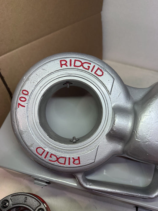 Ridgid 700 Power Drive Pipe Threader 1/2-2" NPT & 12R Die Set New Box