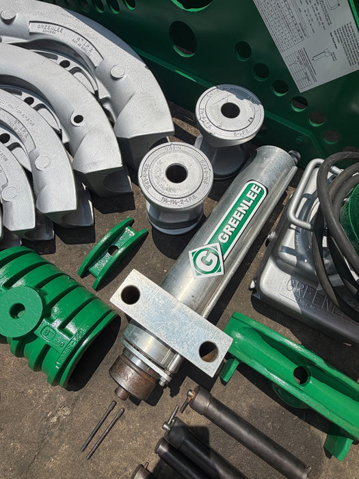 Greenlee 885 Hydraulic Bender 1 1/4"-4" Rigid Pipe w/ 960 Pump & Warranty