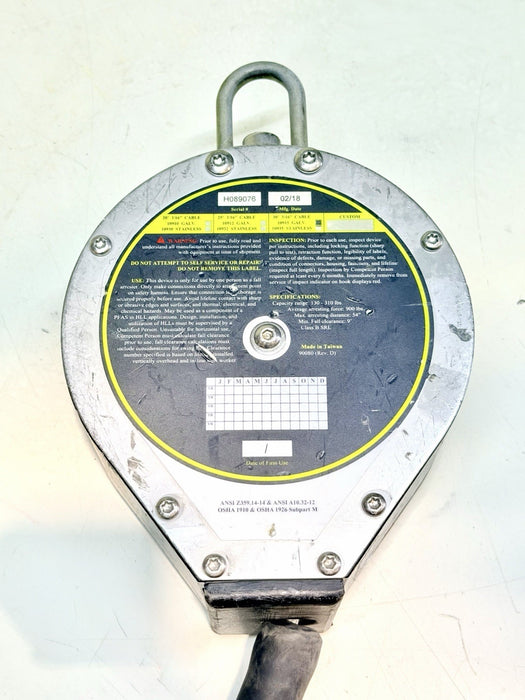 GUARDIAN FALL PROTECTION 10935 HALO LIFELINE 30’ 3/16 Galvanized Cable