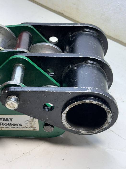 GREENLEE 02552 FORM ROLLER UNIT, 1-1/2 - 2” EMT ROLLER SUPPORT FOR 555CX , 555DX