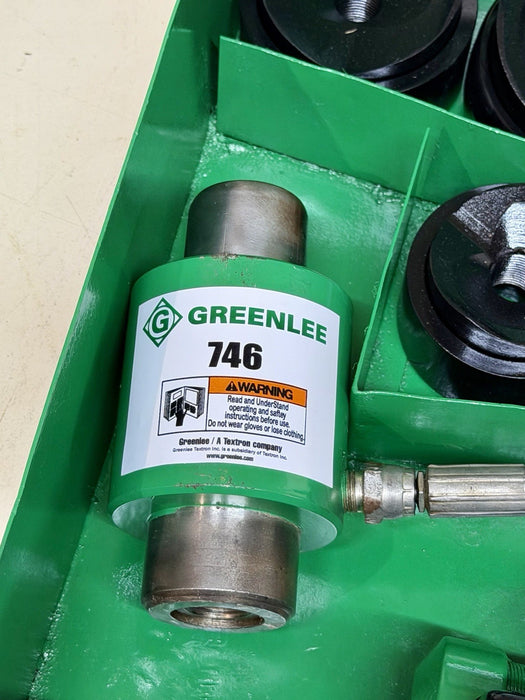 Greenlee 7310SB Slug Buster KO Knockout Punch Set 1/2" - 4" , 767 Pump & Box BG5