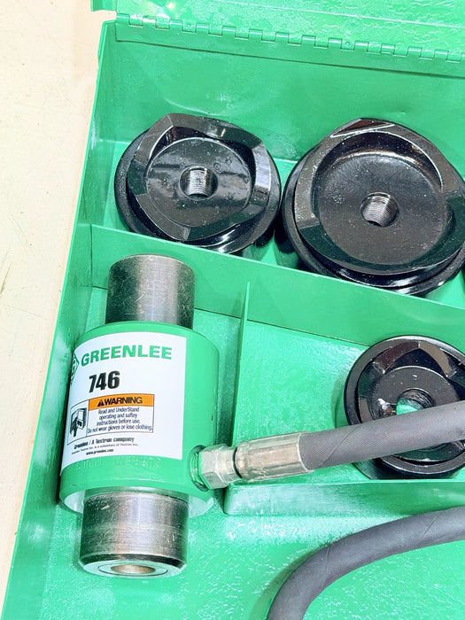 Greenlee 7310 Slug Buster KO  Knockout Punch Set 1/2"-4" + Current  Ram & Pump
