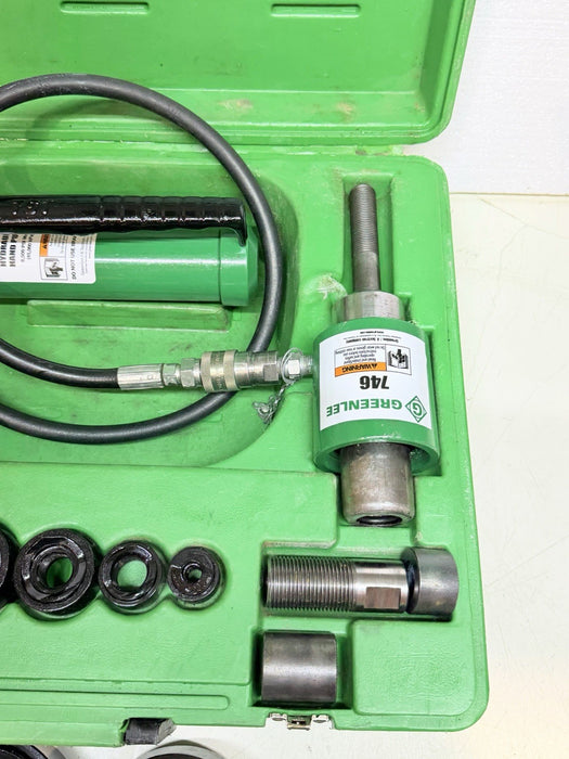 Greenlee 7310SB Slug Buster KO Knockout Punch Set 1/2" - 4" ,767 Pump & Box BG18