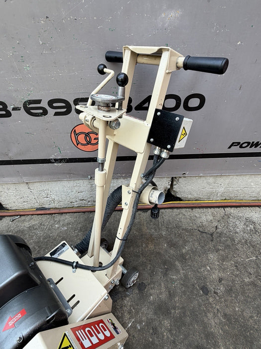 Edco CPM-8 Concrete Scarifier Grinder Electric Motor Works Fine Mint Shape 220V