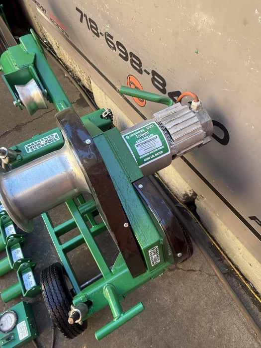 Greenlee 6004 Super Tugger Complete Puller Package 6500 lb Cable Puller