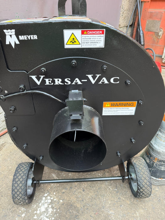 Meyer Versa Vac Insulation Vacuum 19HP Kohler Motor Works Great !