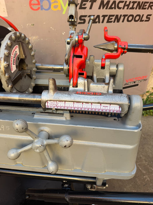 2018  RIDGID 535 V3 Pipe Threading Machine w/ Universal Cart & 811A Dies ET7