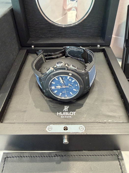 HUBLOT Big Bang Jeans Denim Blue Men's Watch Item No. 301.CI.5190.GR