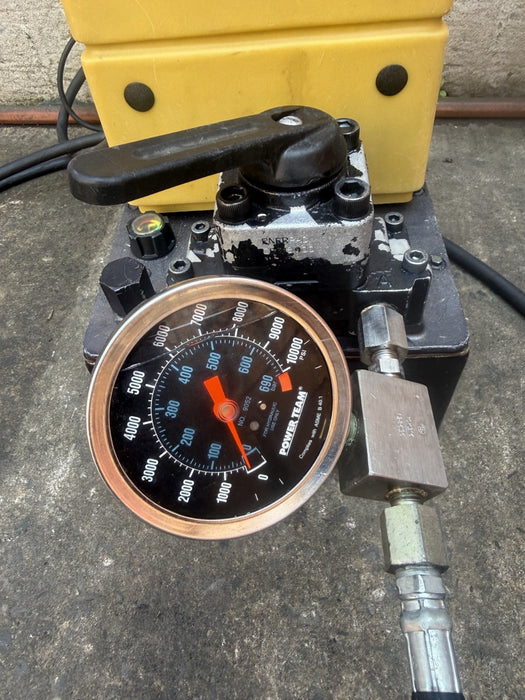 Enerpac Double  Acting PUJ3309B Electric Hydraulic Pump 10000psi 115V 1PH