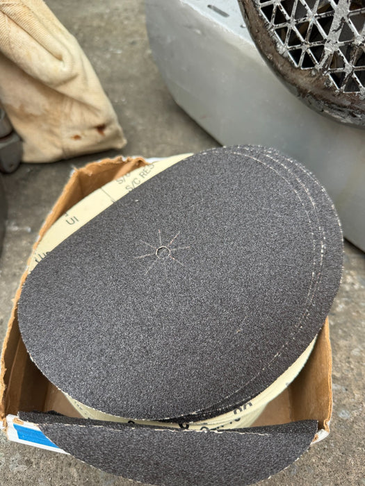 SILVERLINE SL-8 Floor Drum Sander & Edger SL-7 Set with Sandpaper