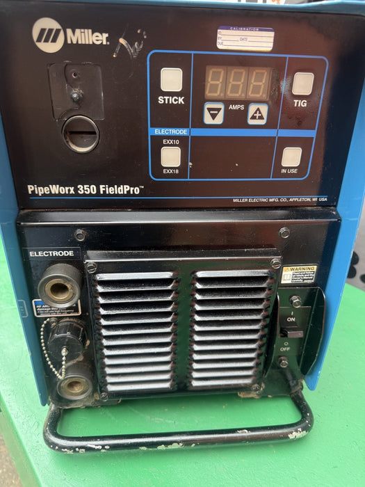 Miller PipeWorx 350 FieldPro Welder XMT-350 TESTED 2017  7/8/26 #1