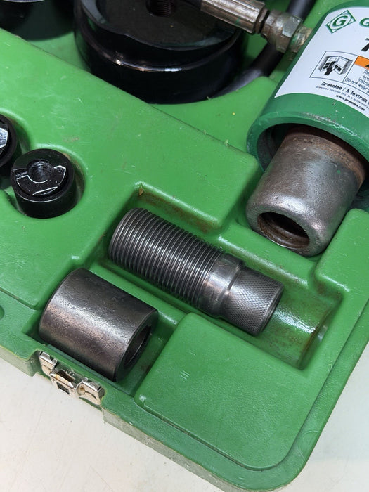 Greenlee 7310SB Slug Buster KO Knockout Punch Set 1/2" - 4" , 767 Pump & Box BG7