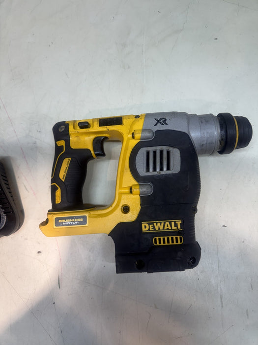 DeWalt DCH273 20V Brushless SDS Plus Rotary Hammer Drill Tool  and Charger. Nice