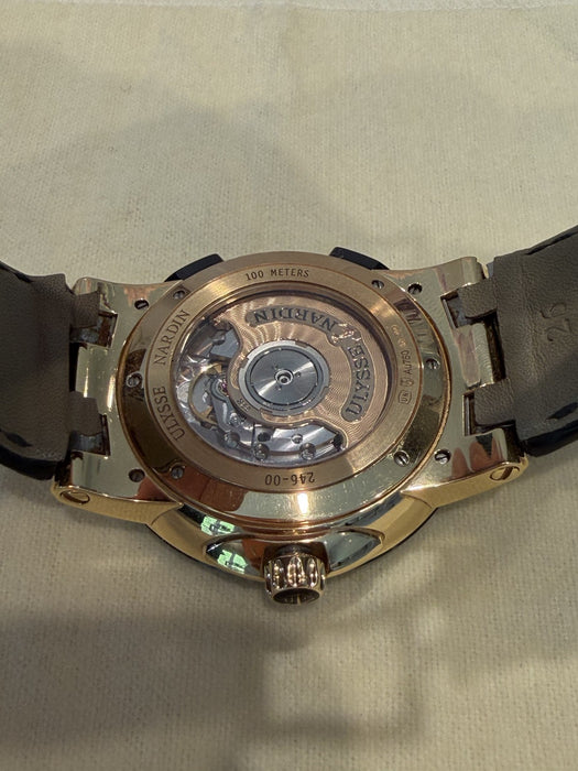 Ulysse Nardin Executive Men's Black Watch - 246-00-3/42