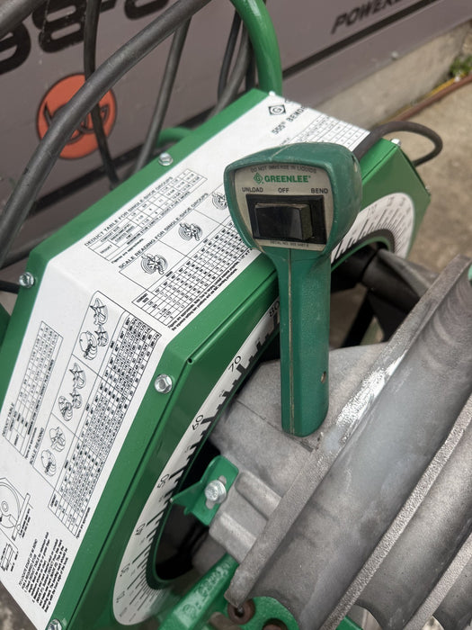 Greenlee 555 Conduit Pipe Bender 1/2"-2" RIGID & IMC   Works Great  #2