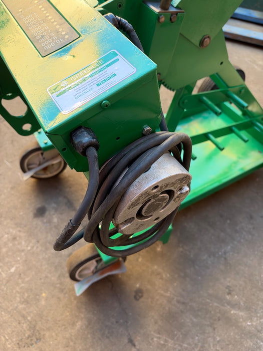 Greenlee UT10 Cable Puller w/ Mobile VersiBoom, 2.5-5" Adapters, 10000lb