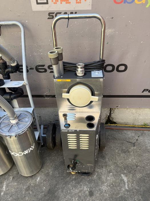 GOODWAY CTV-F2 and CTV-150O TOWERVAC Cooling Tower Vacuum Filter System.  Mint