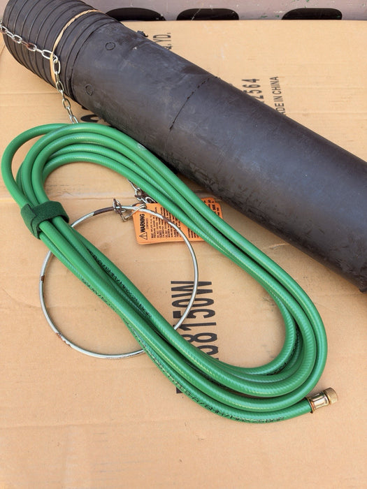 Cherne 6”Long Test-Ball Inflatable Plumbing Test Plug w/ Hose Box