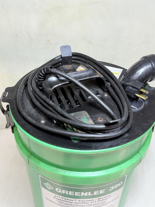 Greenlee 390 Li'l Fisher Vacuum/Blower Power Fishing System Tool Only