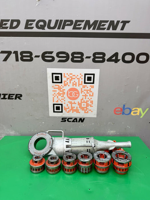 Ridgid 700 Pipe Threader Threading Machine & 12R Die Set 1/2” - 2” Excellent #2
