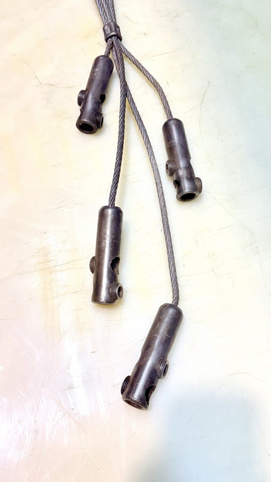 Greenlee 629 624 Four Clamp Cable Pulling Grip With Clevis For Cable Puller BG2