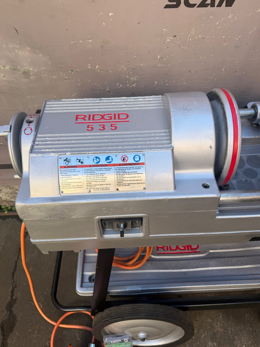 RIDGID 535 V2 Pipe Threading Machine Die and 2x teeth