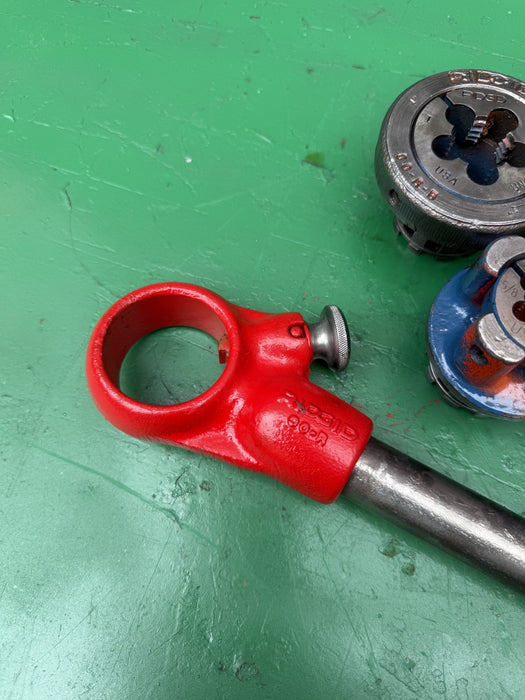 Ridgid 00-RB Bolt Threader Die Heads.  Great Set.   #4