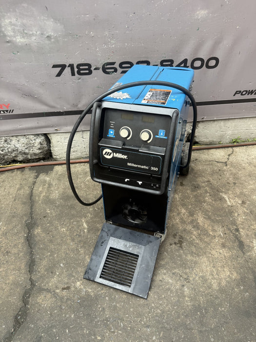 Miller Millermatic 350 MIG Welder Semi-Automatic Feed. Single or 3 Phase.  Nice.