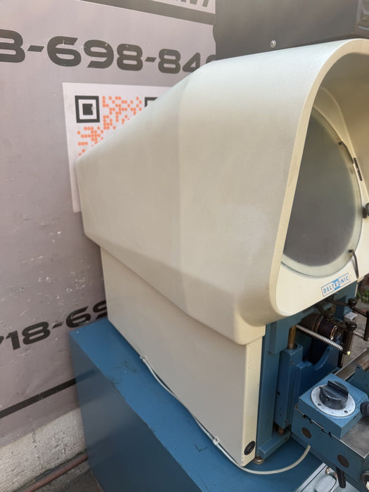Deltronic 14" Optical Comparator DH14-MPC4, Surface Illumination, DRO.