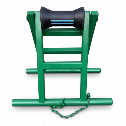 McElroy Mfg Extra Large Pipe Support Roller Stand Heavy Duty Used USA Made