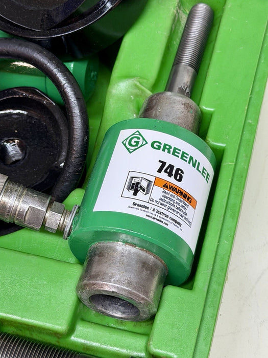 Greenlee 7310SB Slug Buster KO Knockout Punch Set 1/2" - 4" , 767 Pump & Box BG6
