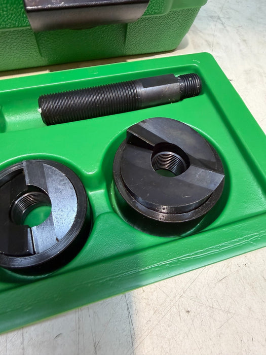 Greenlee 1806 SB  Ratchet Punch Driver Kit w/ 3 Studs & Case for Knockouts NEW