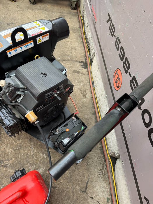 Meyer Versa Vac Insulation Vacuum 19HP Kohler Motor Works Great !