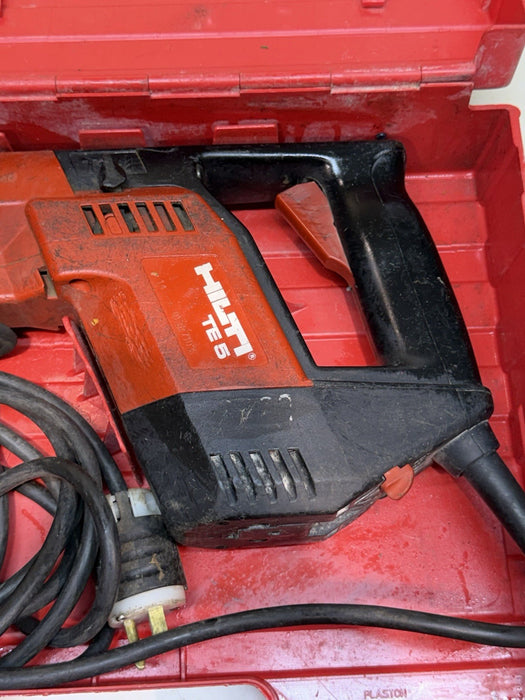 Hilti TE 5 Corded Rotary Hammer Drill 115V  w/ Side Handle & Case