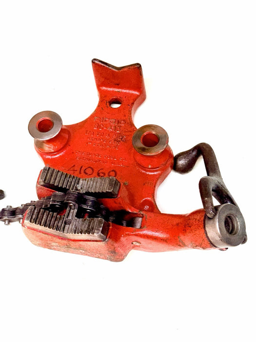RIDGID BC410 Top Screw Bench Chain Vise, 1/8-inch to 4-inch Bench Vise