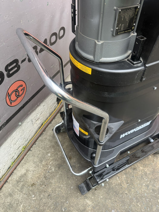 Ruwac DS 1400-EX  Continuous Duty Industrial HEPA Vacuum 5HP.  NEW Condition.
