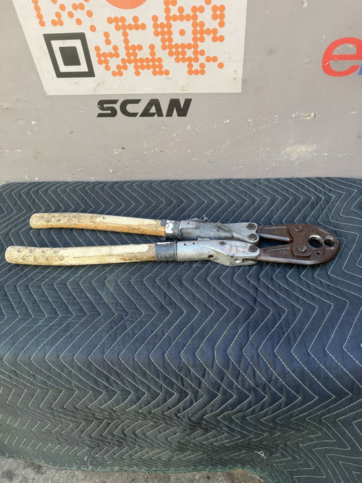 Kearney Manual Compression Crimper 26" Nice Condition #6