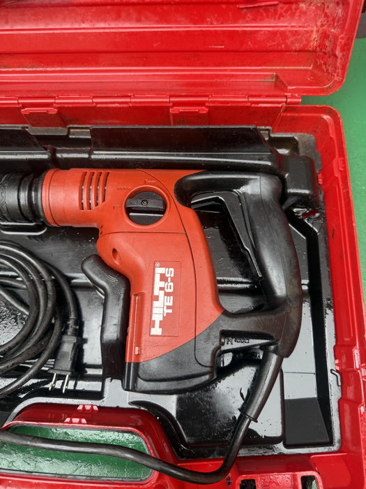 Hilti TE6-S Rotary Hammer Drill with Bits.  Works Great.