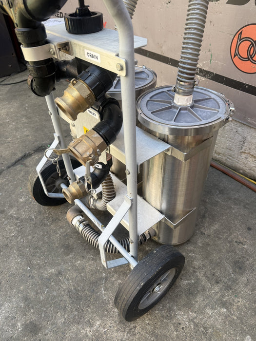 GOODWAY CTV-F2 and CTV-150O TOWERVAC Cooling Tower Vacuum Filter System.  Mint